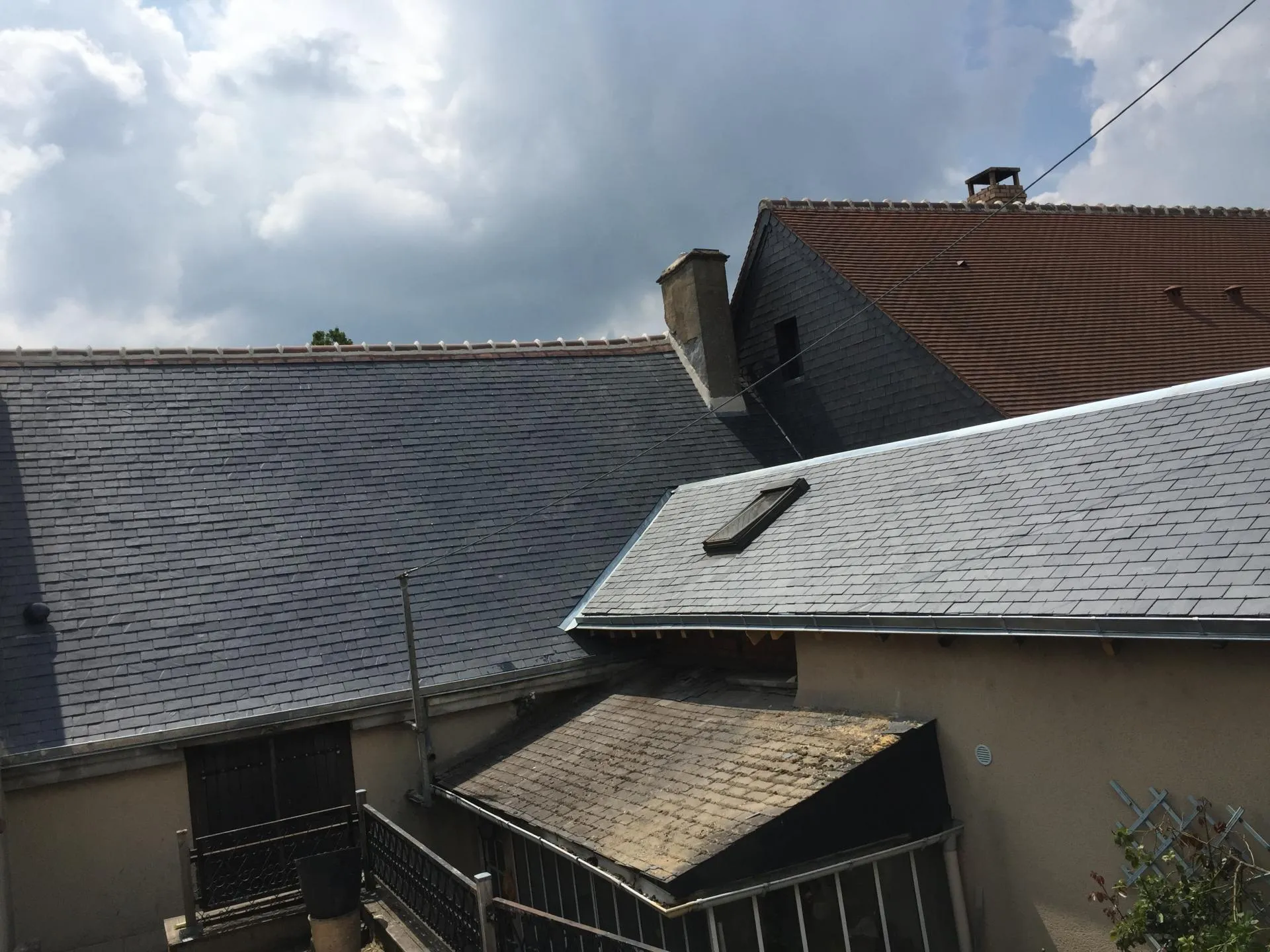 Chantier de couverture